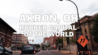 Akron, Ohio - Driving Tour 4K