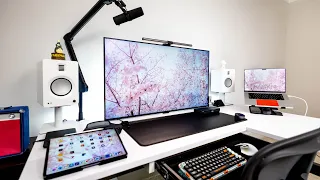 The DREAM Desk Setup 2023! 48 Inch Monitor!