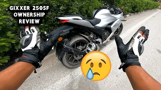 HONEST OWNERSHIP REVIEW of GIXXER 250SF | 3000KM