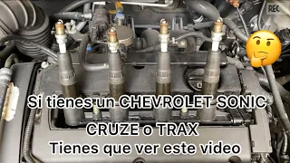 Falla de motor de un CHEVROLET SONIC,CRUZE Y YRAX ( bobina de encendido) 🤔 (ignition coil)