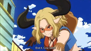 My Hero Academia - Cow Lady transforms into Cow