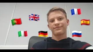 16-year-old polyglot (attempting) to speak 7 languages