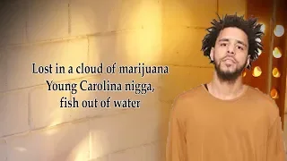 J  Cole - Once An Addict Interlude (Lyrics)