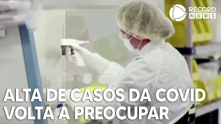 Alta de casos da Covid-19 volta a preocupar autoridades