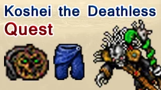 Tibia: Blue Legs / Koshei's Ancient Amulet / Koshei the Deathless Quest