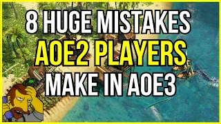 8 Huge Mistakes AOE2 Players Make When Playing AOE3DE