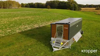 Mobile chicken coops, portable henhouses Made by KROPPER