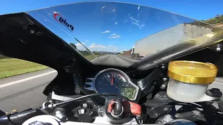 299km/h na CBR 1000 RR NA BANDEIRANTES