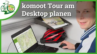 komoot — Tourplanung & Fahrrad Streckenerstellung am Desktop 💻