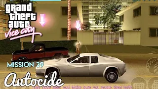 GTA VICE CITY | Mission #39 | Autocide | iOS, Android (Walkthrough) [HD]