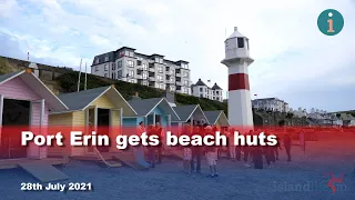 Port Erin gets beach huts