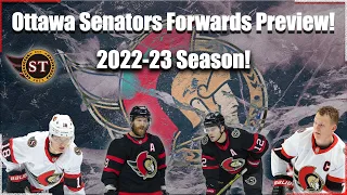 Ottawa Senators 2022-23 Forward Season Preview!