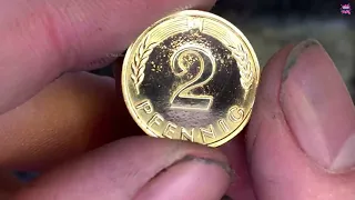 professional coin cleaning - perfectly restores and polishes German coins
