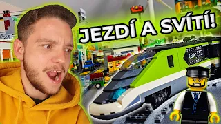 LEGO VLOG #72 - MŮJ PRVNÍ LEGO VLAK! 🚂