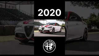 evolution of alfa romeo (1910~2023) #shorts #viral #romeo #tranding