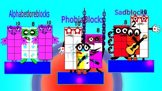 PhobiaBlocks Band Remastered Vs Sadblocks Band And Alphabetloreblocks band 1 | REMIX | Soud great !