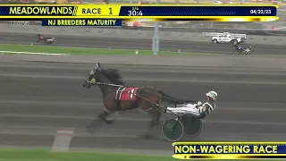 April 22, 2023 - New Jersey Breeders Maturity - Non-Wagering Race 1