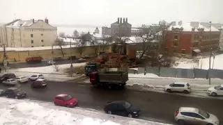 Дом НКВД сровняли с землей