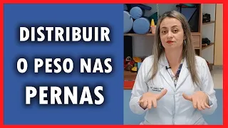 COMO DISTRIBUIR O PESO NAS PERNAS IGUALMENTE DEPOIS DO AVC - Ludmila Toni