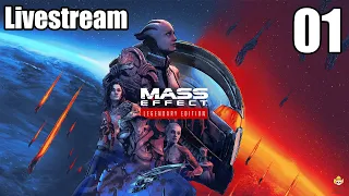 Mass Effect Legendary Edition - Livestream Series Part 1
