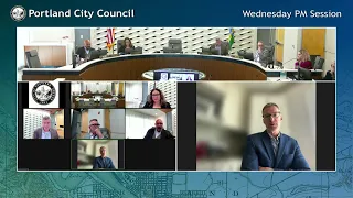 Portland City Council Meeting PM Session 04/17/24