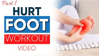 Part 1: Hurt Foot Workout. Exercise You can Do With An Injured Ankle, Foot, Toe