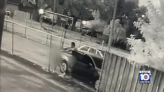 Video shows moments Miami-Dade murder suspect allegedly shot and killed victim