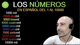 Spanish numbers 1 to 10000