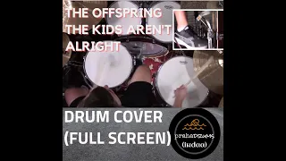 The Offspring The Kids Aren't Alright (Full Screen Drum Cover) by Praha Drums Official (46.d)