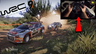 WRC 9 Citroen C3 R5 | Logitech G29 + Shifter Gameplay [PC]