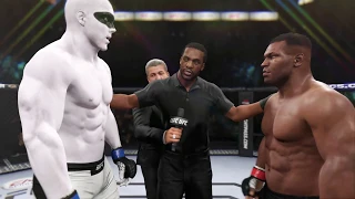 White Ninja vs. Mike Tyson - EA Sports UFC 2 - Crazy UFC 👊🤪