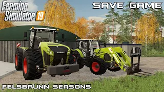 Save Game v5 | Animals on Felsbrunn Seasons | Farming Simulator 19