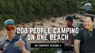 AN EPIC BEACH CAMP | OK CAMPOUT SEASON 2 | PART 1