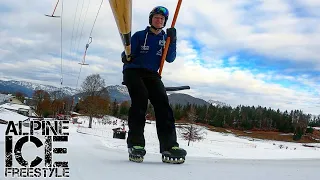 With Iceskates on a Skiing-Mountain... | Tour 2020 Part 7