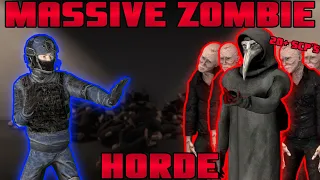 SCP:SL But I raise a GIGANTIC Zombie HORDE and take over the facility!