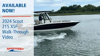 Available Now! 2024 Scout 215 XSF Boat For Sale at MarineMax Wrightsville Beach, NC