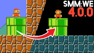 SMM:WE 4.0.0 | Super mario maker world engine 4.0.0 concept