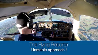 Unstable approach - too high - The Flying Reporter
