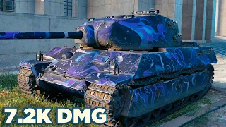 AMX M4 mle. 45 • 7.2K DMG 10 KILLS • WoT Gameplay