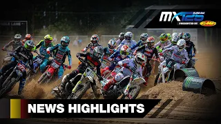 News Highlights | EMX125 Presented by FMF Racing | Monster Energy MXGP of Flanders 2023 #MXGP