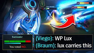 WHY ITS ALWAYS JUST LUX DIFF 😎