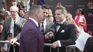 Greg Rikaart Interview - DAYS and Y&R Interview - 46th Annual Daytime Emmys Red Carpet