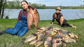 We Had a Great Catch Today! Deep-fried Crucian CARP Recipe