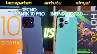 SAUDARA KEMBAR?! DUEL Infinix Hot 30 vs Tecno Spark 10 Pro Indonesia, Siapa PEMENANGNYA?