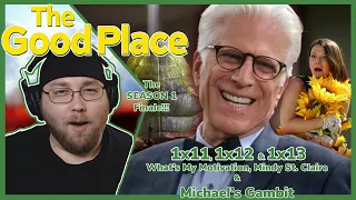 First Time Watching: The Good Place 1x11, 1x12 & 1x13 REACTIONS! | *The SEASON 1 Finale!!!*