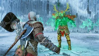 God of War Ragnarok - Berserker King Hrolf Kraki Lv.6 Kill - GMGOW - No Damage Gameplay | PS5