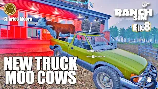 NEW TRUCK and MOO COW MILKERY | RANCH SIMULATOR | Ep. 8