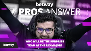 CS:GO Pros Answer: Who's going to be the surprise team of the IEM Rio Major?