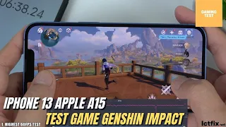 iPhone 13 Genshin Impact Gaming test | Highest Settings, 60 FPS