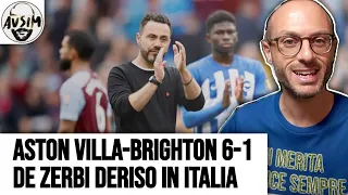 De Zerbi e Guardiola sconfitti e derisi. Aston Villa-Brighton 6-1 Wolves-Man City 2-1 ||| Avsim